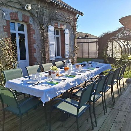 Gite Familial Avec Piscine Chauffee A Lege - Fr-1-306-1296 Zewnętrze zdjęcie